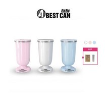 [베베모델/이중덮개형][항균리필롤 총20개월분] 인테리어휴지통, 상세설명 참조, [베베모델/이중덮개형] B200AR1 P(핑크)