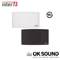 WS-210 인터엠 벽부형스피커 10W 방송 매장 업소용 KS인증 벽걸이, 아이보리