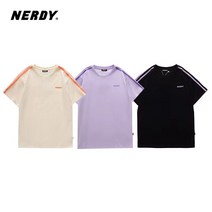 널디 nerdy 반팔티 남녀 공용