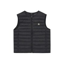 [국내 매장판] MLB 공용 베이직 경량 패딩 베스트3ADVB0426-50BKS 300599
