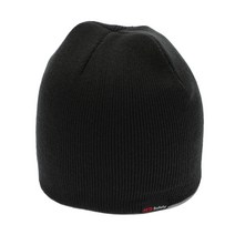 K2 1+1 정품 비니 (2중 니트 소재 겨울 방한 등산 모자), 블랙+블랙