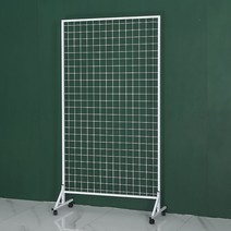 전시 진열대 철제 선반 랙 인테리어 거치대 타일 액세서리 유치원 작품전시, 화이트 120 폭*180 높이 80 후크나 집