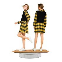 대형 회전판 턴테이블 전동 회전 전시용 속도조절, 30cm 리모콘 속도 조절 100kg 부하 흰