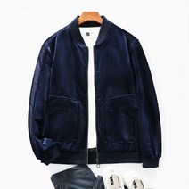 스웨이드 블루종 점퍼 남자 봄 잠바 아우터 항공