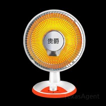 전기히터 욕실난방기 욕실히터 온풍기 미니히터 전열기 화장실 온열기 근적외선, A. 주황색