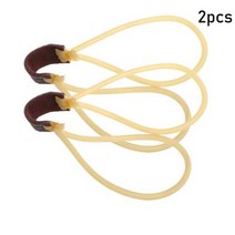 새총 사냥용 레이저 슬링샷 전문가용 고무줄 124pcs 강력한 탄성 내구성 고무 튜브 밴드 슬링 샷 투석기 캠핑 사냥, 2pcs
