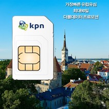 플라잉비유심 KPN 유럽통합 30일 90일 더블데이터 프로모션, 30일 1GB