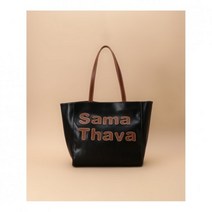 [온라인 숍 한정]합피 사마타바 패치 워크 토트 Samantha Thavasa 사만다타바사 가방 백 블랙 핑크 그레이【무료우송】[Rakuten Fashion]