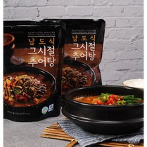 그대로 그시절 남도식 추어탕 500g, 추어탕 500g×5봉
