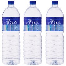 일화-광천수2리터(6페트), 6개, 2L