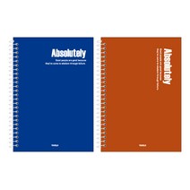 펜코리아(디오피스) 양지사 스프링노트 대 2호 3호 4호 5호 6호 7호(색상랜덤) 유선노트, 1권, 7호
