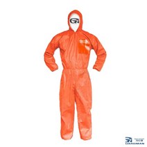 가드맨 SMS 원피스 보호복 2XL 1EA 오렌지색