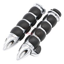 바이크 오토바이 부품 액세서리 핸들 바 핸드 그립 야마하 Dragstar XVS400 XVS650 XVS1100 V-star DS400 DS650 DS950 DS1100 클래식, [14] NO.8 chrome, 14 NO.8 chrome