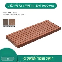 모리니크 PVC래티스 담장 테라스가림막 비가림막 농막 담벼락, 72x11x4000mm