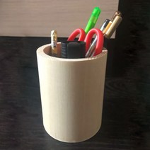 인테리어 우드 펜 홀더 연필꽂이, 육각형