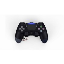 XBOX패드 엑스박스패드 p4 콘솔 게임 패드용 dualshock 4 조이스틱 게임 패드용 ps4 게임 패드용 블루투스 무선 컨트롤러엑스박스컨트롤러, 검은색