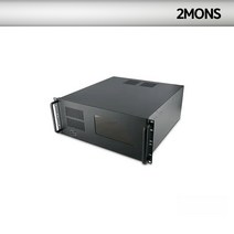 부피가 큰 상품은 개별 택배비 적용으로인한 2개이상 구매시 착불로 발송됩니다.2MONS 4U D450 GPU-3 랙마운트 (4U)