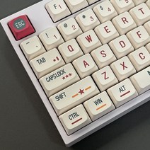 항공기 키캡 PBT 염료승화 XDA 키보드 키캡