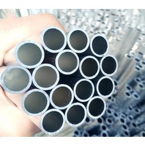 각파이프 각관 알루미늄 6061 원형 관통 튜브 16/17/18/19mm 외경 2.5mm 3mm 4mm 4.5mm 벽 두께 매끄러운 파이프 200mm 길이, [04] 18mm x 7mm