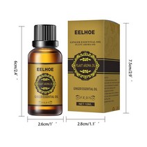 이중턱살 안면 얼굴 비대칭 갈바닉마사지기 고주파마사지기 생강 에센셜 오일 퍼밍 슬리밍 큰 배꼽 마사지 오일 쉐이핑 액체 복부 바디 쉐이핑 마사지 에센셜 오일 10ml 1, 1개(10ml)