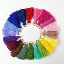 3.5cm) 컬러 태슬 장식 (2개), 19컬러전부