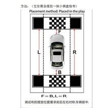 올어라운드뷰 360도어라운드뷰 Bhorse 3d 2d 보정 천 360도 서라운드 조감도 시스템 디버깅 천 특수 4 개대, 디버그 천만