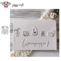 모양 틀 다이컷 piggy craft 금속 절단 금형 장난감 장식 스크랩북 종이 공예 칼 금형 블레이드 펀치 스텐실, f-629