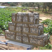 SFC 낚시 캠핑 밀리소품가방 공구류 수납 가방 캠블러 캠핑 소품 부탄 이소 가스 화로대 가방 버너 가스레인지 가방 랜턴 조명 수납 케이스 캔버스 중형 카키 캠핑용 멀티 수납가방, 방수 소품가방 소 사이즈