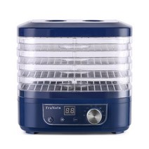 가정용식품건조기 농산물건조기 고추건조대5 플레이트 스마트 식품 탈수기 전기 220v, 푸른, 유럽 ​​연합