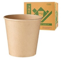더좋은컵 크라프트 종이컵 185ml, 1개입, 1000개