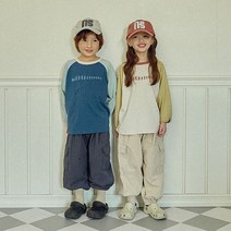스엔스텔라 방방카고팬츠(2color) 유아 키즈 주니어 가을 데일리룩 캐쥬얼룩 와이드 카고바지
