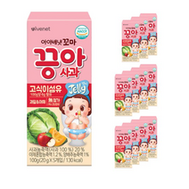 아이배냇 꼬마끙아 젤리, 사과, 12개