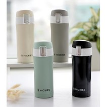 주부 야외 외출 휴대 미니 잠금 보온병 텀블러도매, 블랙