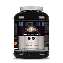 체중증가보충제 벌크업 단백질 프로틴 살찌는보충제 익스볼륨하드 게이너 4kg, 1개