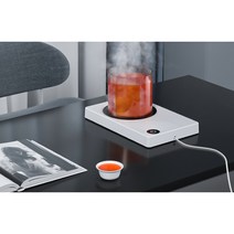 머그컵 히터기 잔데우는 기기 컵 워머 커피 차 USB, 하얀, 1개