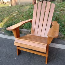 야외 컬러 벤치 캐주얼 의자 실외 나무 발코니 원목