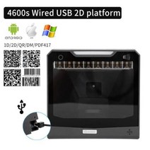 무선 바코드 스캐너 QR코드 인식 핸드 리더기 스마트 폰 모바일 쿠폰 블루투스, 4600 platform