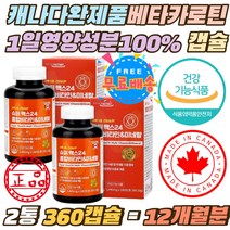 캐나다 완제품 일일 영양성분 100% 베타카로틴 영양제 24종 비타민 A B C D E K 미네랄 철분 칼슘 셀레늄 나이아신 판토텐산 비오틴 종합 멀티 항산화 마그네슘 엽산 선물
