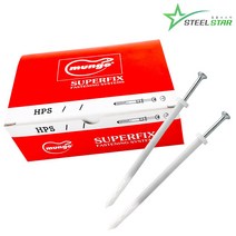 콘크리트칼블럭 6x130 1갑 타격앙카 조립 칼브럭 나사 나사못 스치로폴 고정 앙카볼트