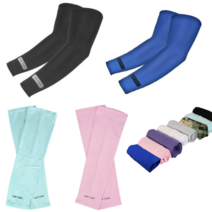 로한스 여름 쿨토시 자외선차단 팔토시 10장 세트, 블랙10장