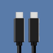 넥스원 3.1 USB Gen2 100W 고속충전 데이터 영상 멀티 케이블 2m, 블랙, 1개