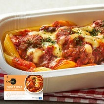 CJ 크레잇 칠리치즈 미트볼&파스타(유통기한23.05.23까지) 간편식 냉동식품 300g, 12세트