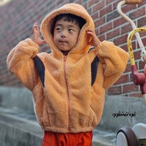 유아 아동 주니어 후리스점퍼 플리스자켓 gg 배색