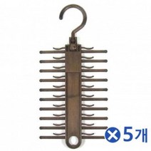 YET903534다용도후크 넥타이걸이 1Px5개 넥타이정리걸이, 1