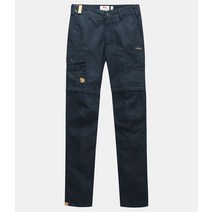 [국내정식매장] 피엘라벤 FJALLRAVEN 22년 여성 칼라 프로 짚-오프 트라우저 다크 네이비 (89845555) (Karla Pro Zip-off Trousers W Dark