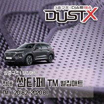 싼타페 TM 벌집매트 자동차 차량용 차량매트, 1열+2열, 싼타페 TM [5인승] (2018.2~), 현대