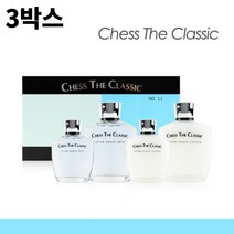 3박스 체스 클래식 남자기초화장품 2종 기획세트 면도후화장품 40대남성스킨 40대남자스킨 40대남자로션 40대남성로션 추천 아빠화장품 아빠선물 아버지스킨로션 50대남자화장품 추천