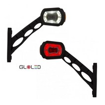 대성부품/LED 마커램프/LUCC2698/2699/토끼등/인증/검사/12V/24V/뿔등/차폭등/화물차/대형트럭/1톤/겸용/ㄱ자/도깨비등/폭등/자동차검사/특장차/윙바디/탑차/트레일러, LUCC2699(조수석)
