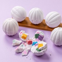 힐더밤 입욕제 프레스토컬러배쓰밤 프리미엄오일 배쓰밤 계절향 과일향, 레몬라벤더 향
