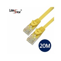 D[10035]UTP 랜케이블 CAT.5E DIRECT 20M-Yellow